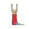 A & I Products Spade Terminal, Insulated, Wire Size 22-16, Stud Size No 6, 10 Pk 3.75 x4 x2 A-R22 - alternate 3